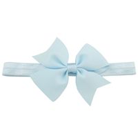 Cute Hair Accessories Multicolor Swallowtail Polyester Ribbon Bow sku image 18