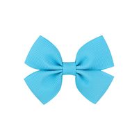 Simple Children's Hair Accessories Cute Children Solid Color Bow Hairpin sku image 8