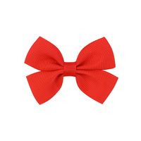 Simple Children's Hair Accessories Cute Children Solid Color Bow Hairpin sku image 13