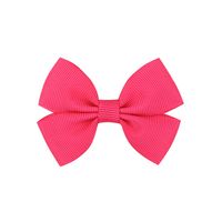 Simple Children's Hair Accessories Cute Children Solid Color Bow Hairpin sku image 15