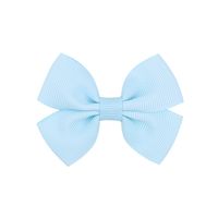 Simple Children's Hair Accessories Cute Children Solid Color Bow Hairpin sku image 18