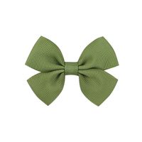 Simple Children's Hair Accessories Cute Children Solid Color Bow Hairpin sku image 29