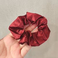 Fashion Color Solid Color Hair Ring Elastic Hair Ring Smooth Hair Accessories sku image 6