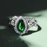 Mode Neue Beliebte Zirkon Weibliche Kupfer Ring Schmuck Großhandel sku image 5