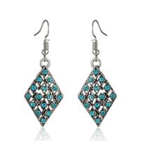 New Diamond-shaped Retro Earrings Wholesale Earrings main image 5