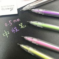 Color Hand Account Pen Graffiti Gel Pen 0.5mm Office Account Gel Pen main image 5