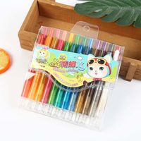 Wholesale Children's Rotating Crayons Washable Not Dirty Hand Painting Graffiti Pen main image 4