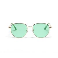 Square New Thin Frame Gradient Color Retro Trend Sunglasses Wholesale main image 4