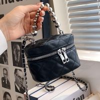 Neue Modische Diamantkettenhandtaschen-schulterkurier-eimertasche 14*9*9cm main image 5