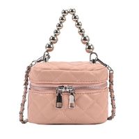 New Trendy Diamond Chain Handbag Shoulder Messenger Bucket Bag 14*9*9cm main image 6