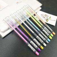 Color Hand Account Pen Graffiti Gel Pen 0.5mm Office Account Gel Pen sku image 3
