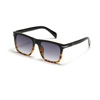 Vintage Square Leopard Fashion New Trend Sunshade Sunglasses Wholesale sku image 1
