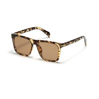 Vintage Square Leopard Fashion New Trend Sunshade Sunglasses Wholesale sku image 6