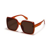 Fashion Polygonal Trend Contrast Color Sunglasses Wholesale sku image 5