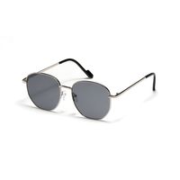 Square New Thin Frame Gradient Color Retro Trend Sunglasses Wholesale sku image 1