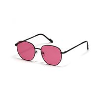 Square New Thin Frame Gradient Color Retro Trend Sunglasses Wholesale sku image 3