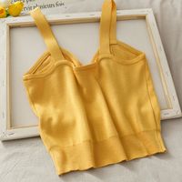 Tank Tops Simple Style Solid Color main image 9