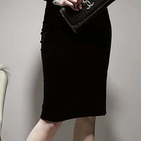 New Stand-up Collar Lace Contrast Color Slim Fit Dress Bottoming Skirt main image 10