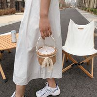 Pearl Chain Women's New Mini Handbag 14*10*12cm main image 3