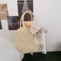 Woven Fashion Spring And Summer New Large Capacity Women's Bag 23*19*13cm main image 1