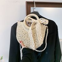 Fashion Weaving Spring And Summer New Women's Fashion Shoulder Bag 24*20*8cm main image 1