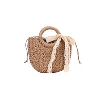 Bolso De Hombro De Moda Para Mujer De Primavera Y Verano Tejido A La Moda 24*20*8cm main image 6