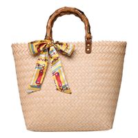 Straw Large-capacity Spring And Summer New Simple Tote Bag 40*29*11cm main image 6