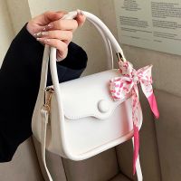 2022 New Fashion Bow Portable Messenger Handbag 19*14*12cm main image 3