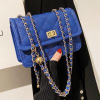 Fashion Texture New Rhombus Chain Messenger Bag 20.5*14*7.5cm main image 2