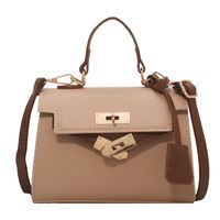 Simple Small Bag New Fashion Spring And Summer Portable Kelly Bag 20*14.5*8.5cm sku image 1