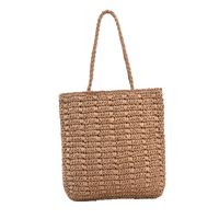 Large-capacity Woven Bucket Spring And Summer New Women's Shoulder Underarm Bags 36*40*2cm sku image 2