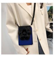 Chain Women's New Plaid Shoulder Messenger Vertical Mini Mobile Phone Bag 13*20*6cm sku image 2