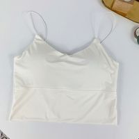 Simple Thin Sling V-neck Low-neck Backless U-shaped Vest main image 6