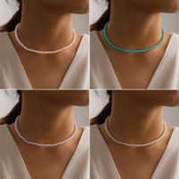 Korean Style Pearl Necklace Women's Single Layer Necklace main image 1