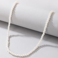 Korean Style Pearl Necklace Women's Single Layer Necklace sku image 11