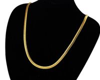 Snake Bone Flat Chain Retro Women's Titanium Steel Plated 18k Gold Necklace main image 6