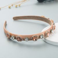Headband Fashion Shiny Crystal Heart-shaped Alloy Simple Accessories main image 3