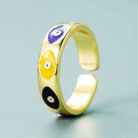 Art Und Weisefarbe Tropfendes Öl Teufelsauge Kupferöffnung Verstellbarer Ring main image 4