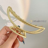 Fashion Large 2022 New Back Head Clip Headdress Alloy Hairpin sku image 6