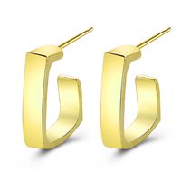 Fashion Geometric Metal Creative Trend Alloy Stud Earrings Wholesale sku image 1
