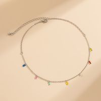 Collier En Alliage D&#39;étoiles À Pampilles Suspendus En Cristal D&#39;imitation De Couleur Bohème sku image 10