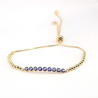 Fashion Geometric Copper Artificial Gemstones Bracelets In Bulk sku image 6