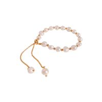Baroque Pearl Long Pendent Bracelet Female Hand Jewelry main image 7