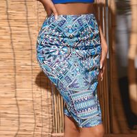 Spring Summer 2022 Printed Women's Skirt sku image 1