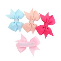 Multicolor Simple Children's Jewelry Ladies Small Bow Hairpin Baby Headdress main image 5