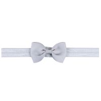 Fashion Solid Color Children's Hair Accessories Candy Color Rib Bow Headband Wholesale main image 5