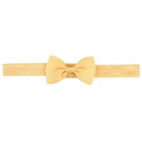 Fashion Solid Color Children's Hair Accessories Candy Color Rib Bow Headband Wholesale main image 6