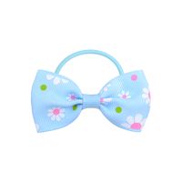Fashion Children's Hair Accessories Candy Color Hair Rope Small Daisy Rubber Band main image 4