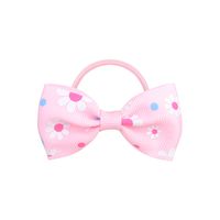 Fashion Children's Hair Accessories Candy Color Hair Rope Small Daisy Rubber Band main image 5