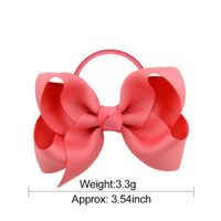 Simple New 20 Color Children's Multi-color Cute Flower Hair Ring Hair Accessories main image 3